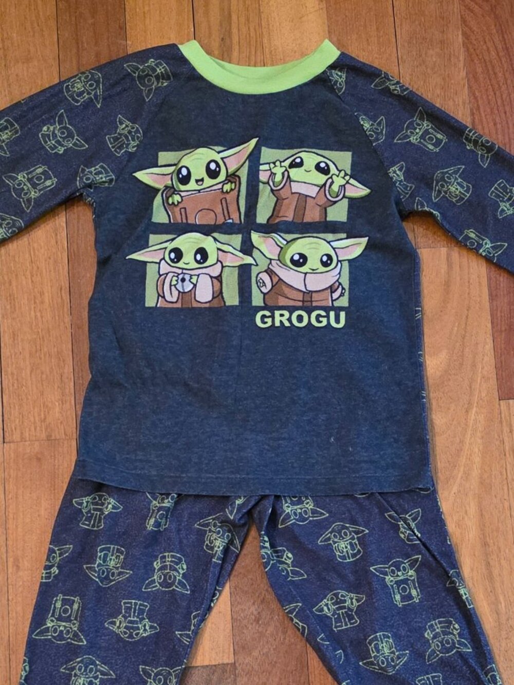 Star Wars Grogu 2-Piece Pajama Set Size M (8-10)